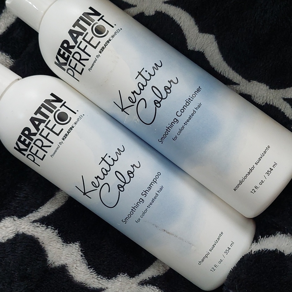 LOT OF 2‎ Keratin Color Shampoo & Conditioner 12floz each